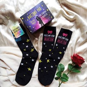 Vtipné ponožky - Hvězdný pár sada