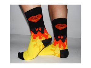 Vtipné ponožky - Pro nebe jsem moc sexy