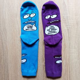 Vtipné ponožky - Vůbec nejsi můj typ  | 43-46, Velikost 39-42