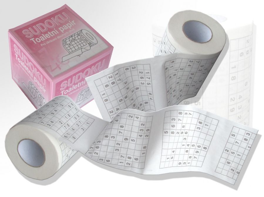 Toaletní papír-Sudoku DIVJA