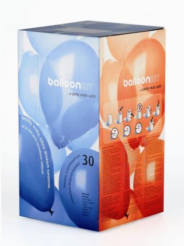 Helium na 30 balonků DIVJA