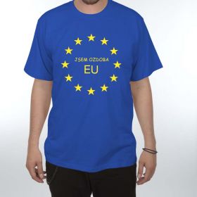  Jsem ozdoba EU - Vtipné tričko | L královsky modrá, M královsky modrá, s královsky modrá, XL královsky modrá, XXL královsky modrá, XXXL královsky modrá