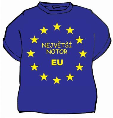 Největší notor EU - vtipné alko tričko