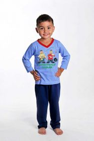 Dokonalý rybář - Dětské pyžamo s dlouhým rukávem | 110, 122, 134, 146, 152