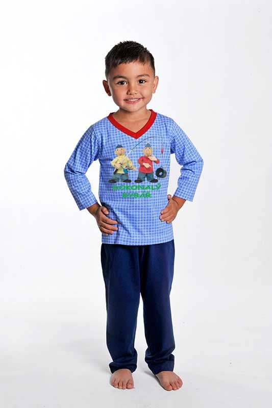 Dokonalý rybář - Dětské pyžamo s dlouhým rukávem DIVJA