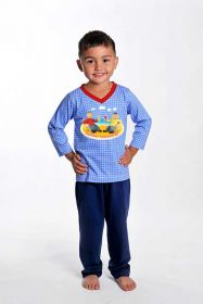 Úspěšný podnikatel - Dětské pyžamo s dlouhým rukávem | 110, 122, 134, 146, 152